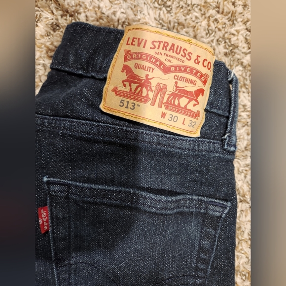 Classic Levi's 513 Style Mens Jeans - Picture 5 of 5